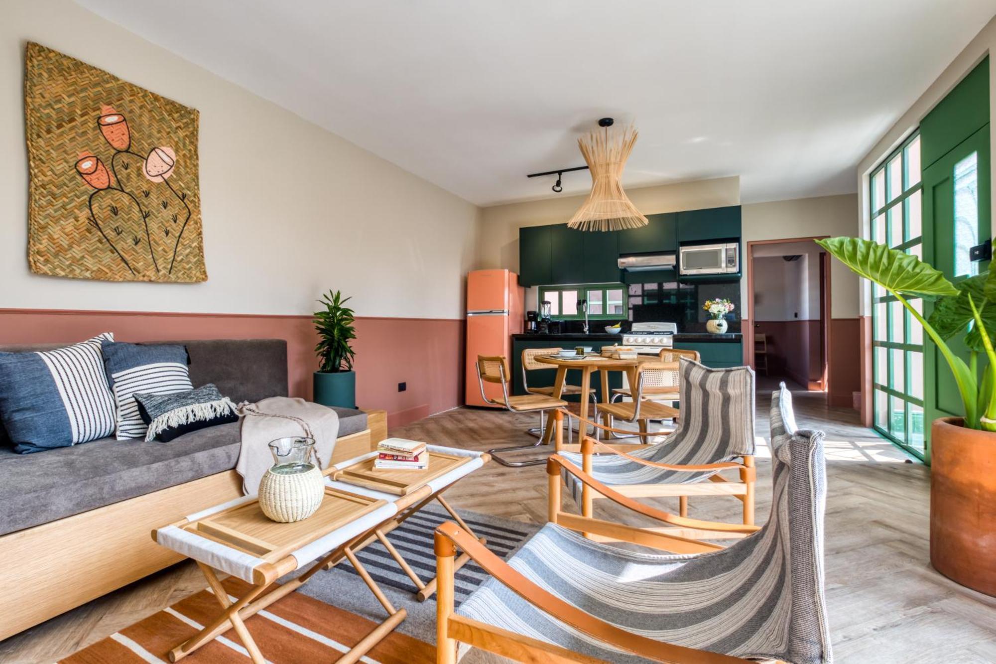 Casa Oliva Apartment Mexico City Luaran gambar